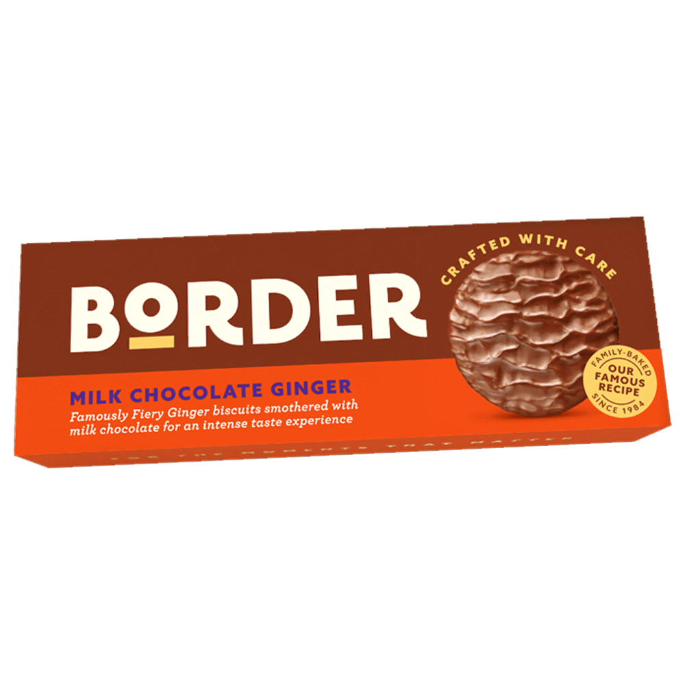 Borders Milk Chocolate Ginger Biscuits